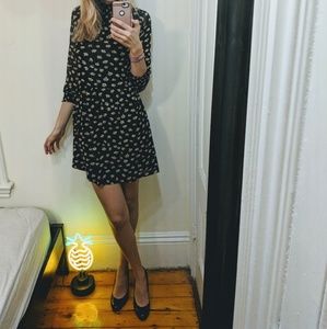 madewell mistlight mockneck dress